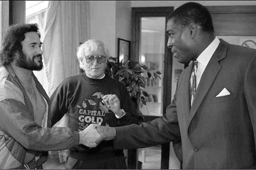 Jimmy Saville, Frank Bruno, Peter Sutcliffe