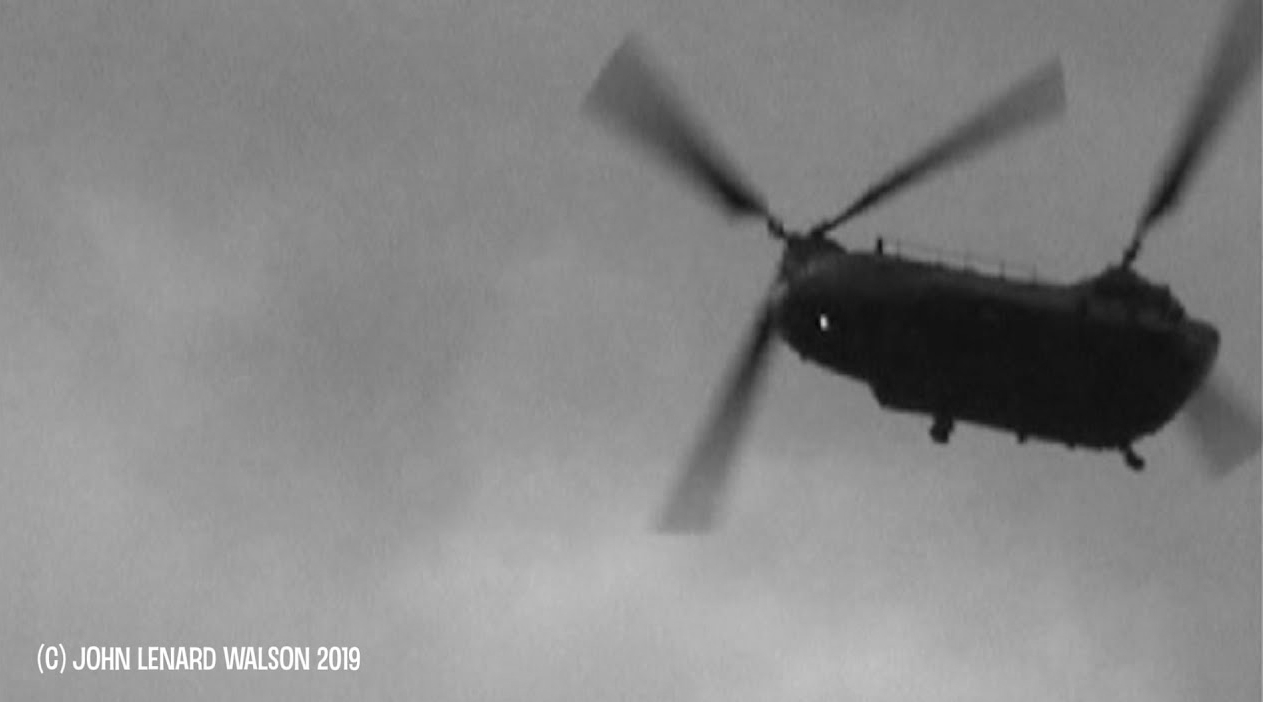 John Lenard Walson - Black Chinook flyby