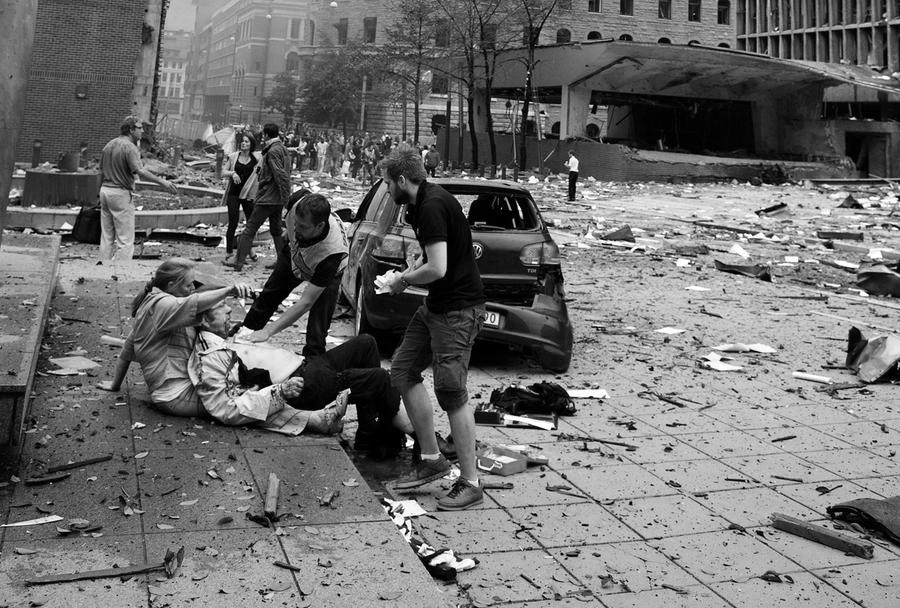 Norwegian bomb attack