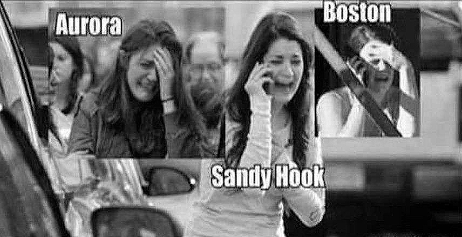 Crisis actor in multiple US 'massacres'