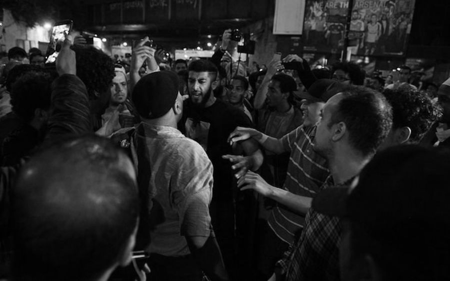 Crowd Finsbury Park Mosque
