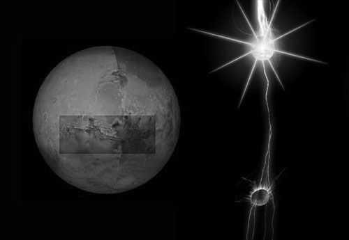 Mars electrical arc