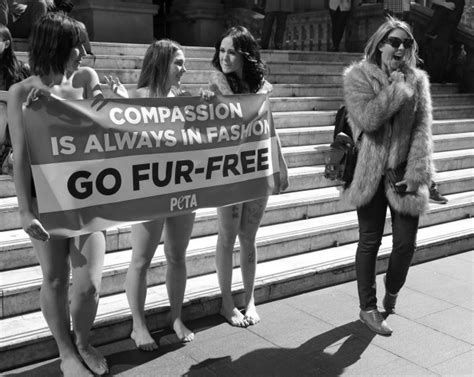 PETA get naked for animal rights