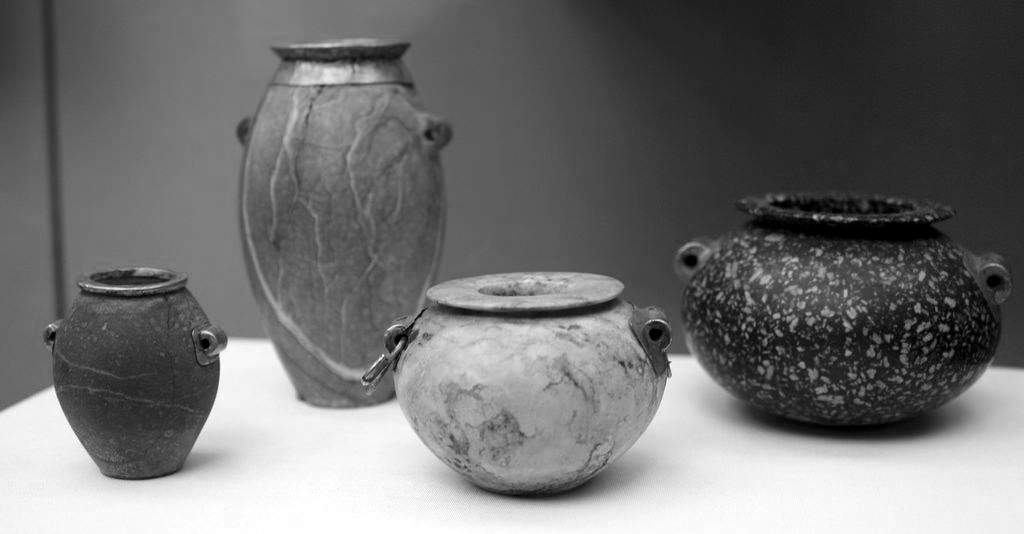 Pre dynastic stone jars