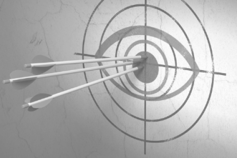 The all seeing eye is eclipsed