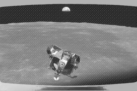 Lunar Excursion Module disengaged from Command Service Module 