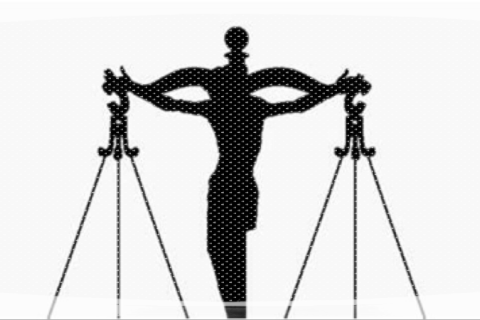 Courts Crucifixion