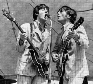 John Lennon and Paul McCartney