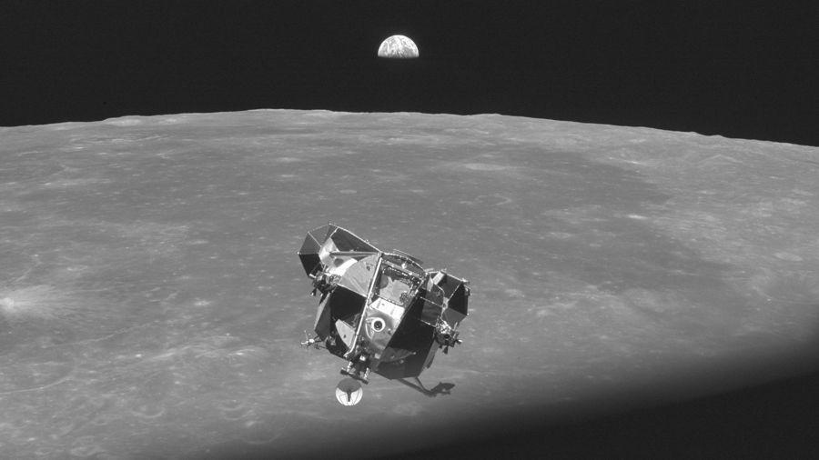 Lunar Excursion Module disengaged from Command Service Module