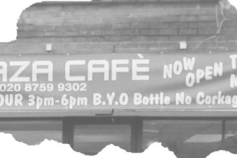 Linaza cafe, Harlington UK