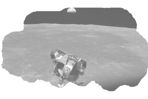 Lunar Excursion Module disengaged from Command Service Module 